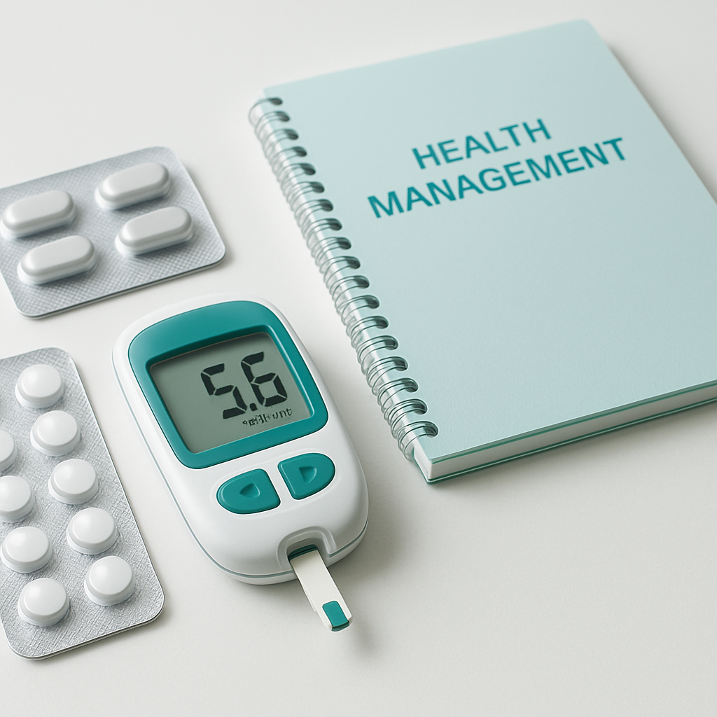 Blood glucose monitor and medication management